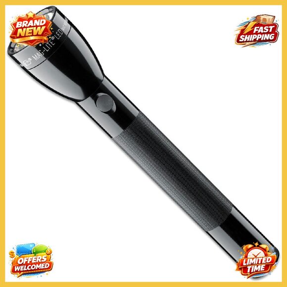 Professional LED Flashlight Adjustable Beam High Low Modes Water-Resistant